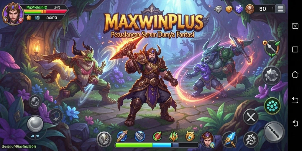 Screenshot menampilkan gameplay seru dalam dunia RPG.